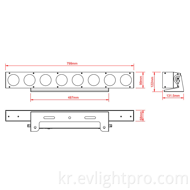 MTX830 dimension